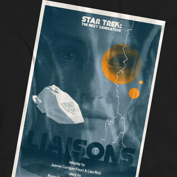 Star Trek Unisex Adult The Next Generation Season 7 Episode 2 T-Shirt