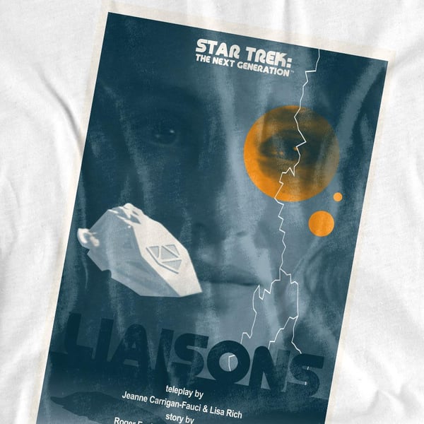 Star Trek Unisex Adult The Next Generation Season 7 Episode 2 T-Shirt