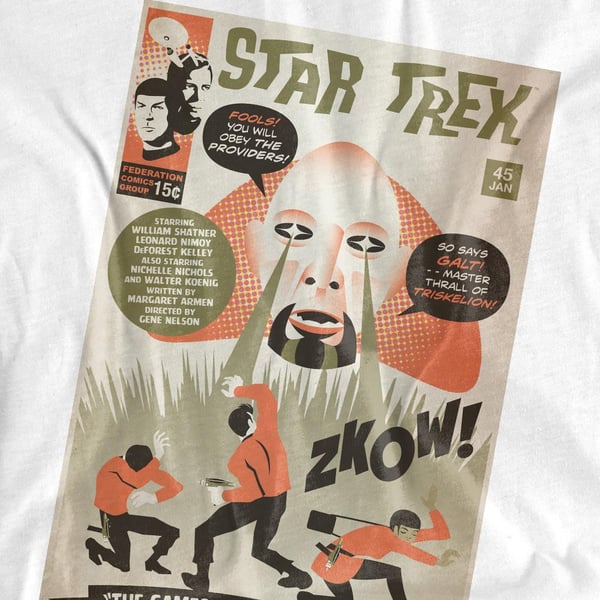 Star Trek Unisex Adult The Original Series Episode 45 T-Shirt