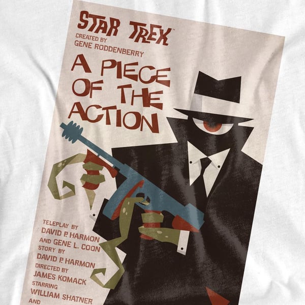 Star Trek Unisex Adult The Original Series Episode 46 T-Shirt