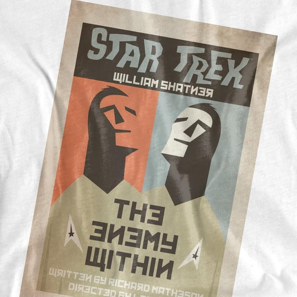 Star Trek Unisex Adult The Original Series Episode 5 T-Shirt