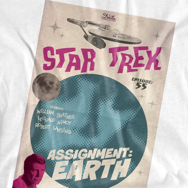 Star Trek Unisex Adult The Original Series Episode 55 T-Shirt