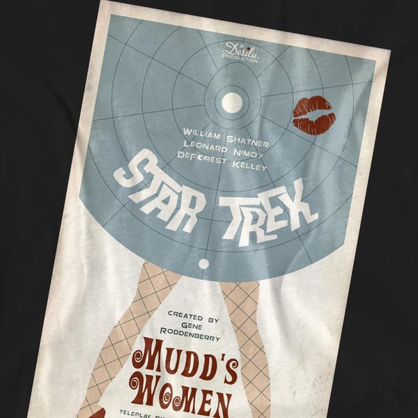 Star Trek Unisex Adult The Original Series Episode 6 T-Shirt