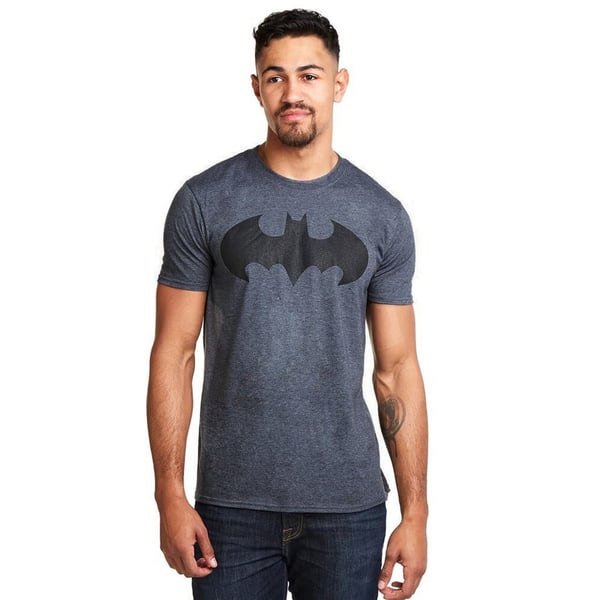 Batman Miesten Mono Heather T-paita