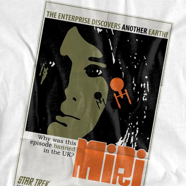 Star Trek Unisex Adult The Original Series Episode 8 T-Shirt