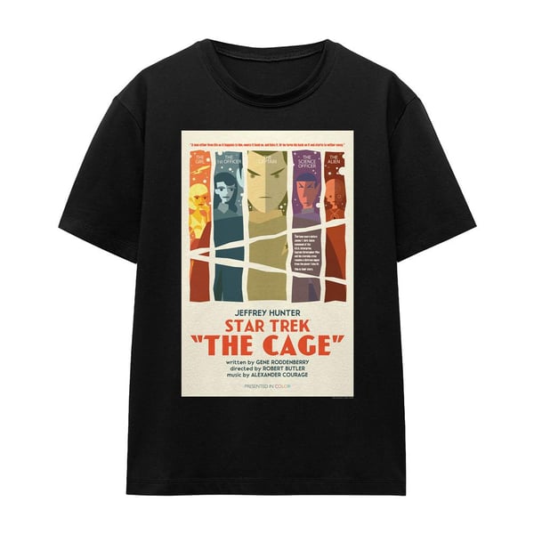 Star Trek Unisex Adult The Original Series Episode 80 T-Shirt