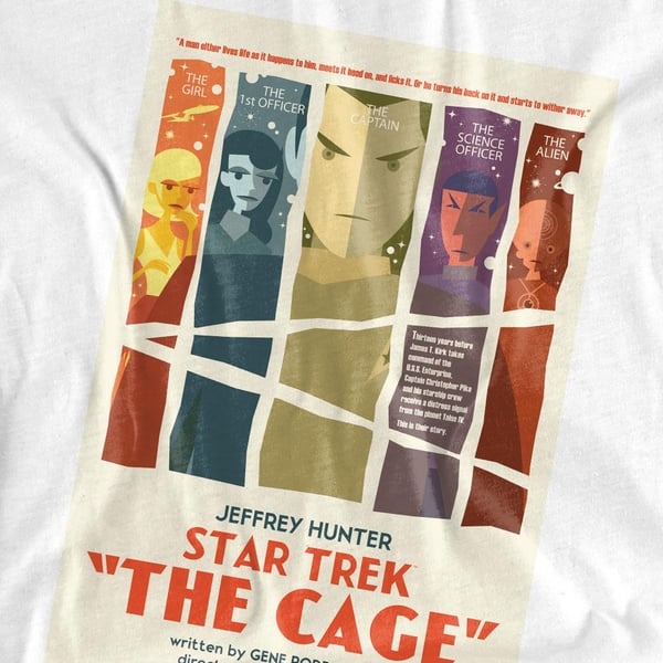 Star Trek Unisex Adult The Original Series Episode 80 T-Shirt
