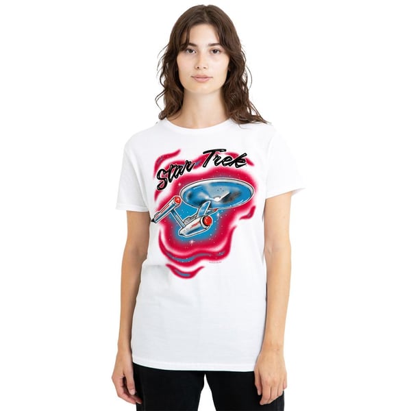 Star Trek Unisex Adult Airbrush T-Shirt