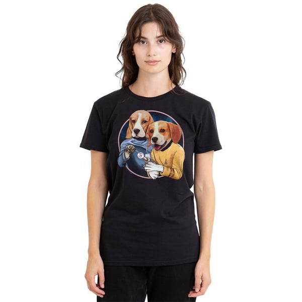 Star Trek Unisex Adult Dogs T-Shirt