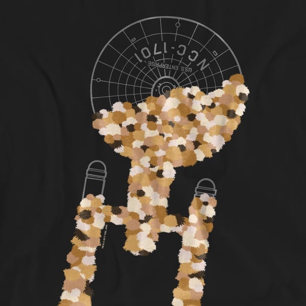 Star Trek Unisex Adult Tribble Takeover T-Shirt