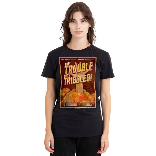 Star Trek Unisex Adult Tribbles: The Movie T-Shirt