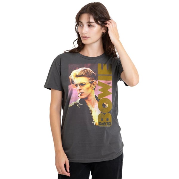 David Bowie Unisex aikuisten Smokin T-paita