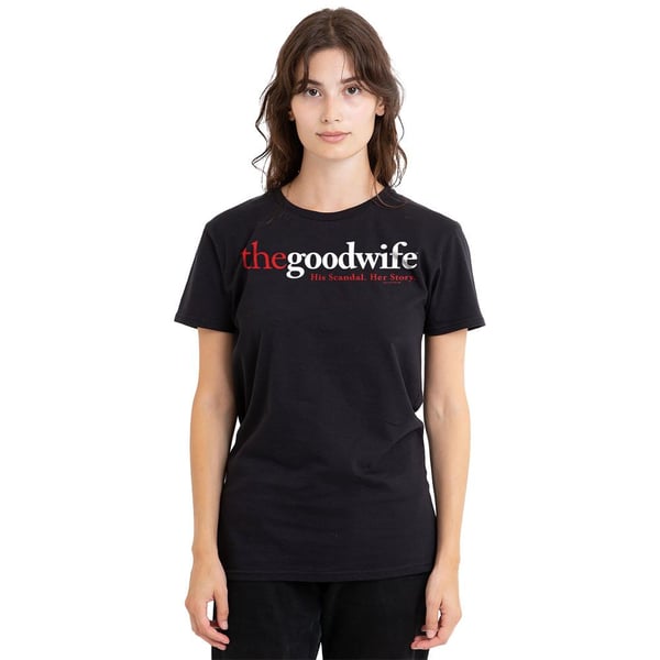 The Good Wife Unisex Adult Logo T-Shirt