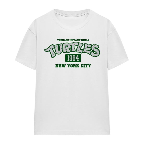 Teenage Mutant Ninja Turtles Unisex Adult Est 1984 NYC T-Shirt
