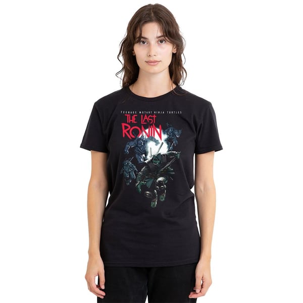 Teenage Mutant Ninja Turtles Unisex Adult Four Turtles Leap T-Shirt