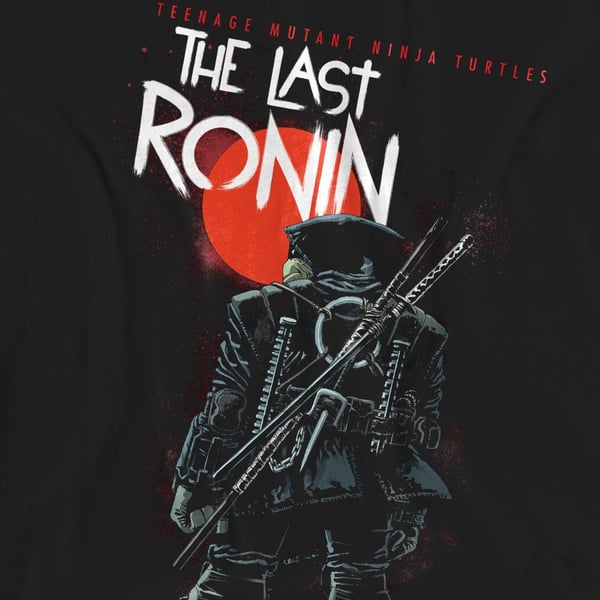 Teenage Mutant Ninja Turtles Unisex Adult Red Sun Ronin T-Shirt
