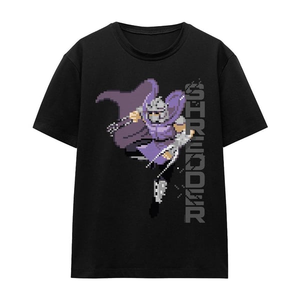 Teini-ikäiset mutanttininjakilpikonnat Unisex aikuisten Arcade Shredder Retro T-paita