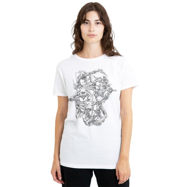Teenage Mutant Ninja Turtles Unisex Adult Shinobis T-Shirt
