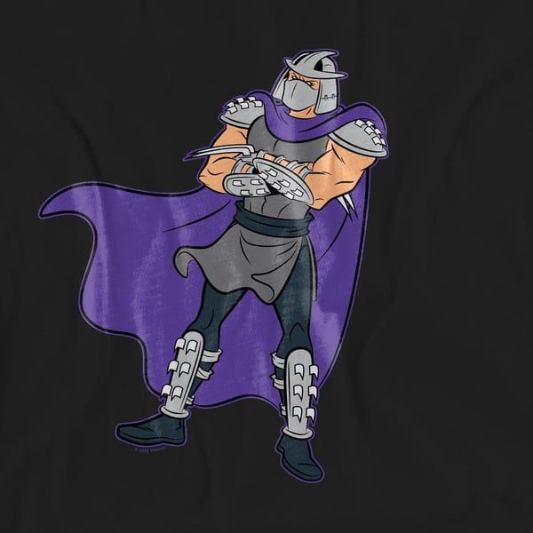 Teenage Mutant Ninja Turtles Unisex Adult Shredder T-Shirt