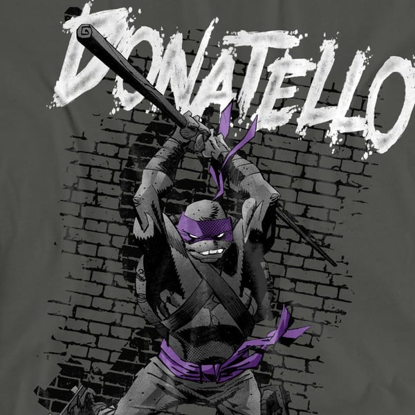 Teenage Mutant Ninja Turtles Unisex Adult Donatello T-Shirt