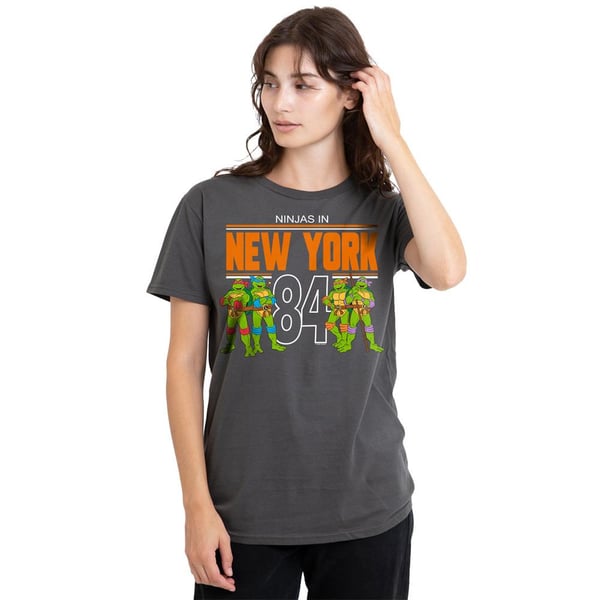 Teenage Mutant Ninja Turtles Unisex Adult TMNT NYC T-Shirt