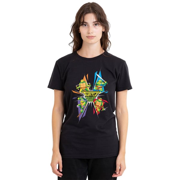 Teenage Mutant Ninja Turtles Unisex Adult Turtle Power T-Shirt