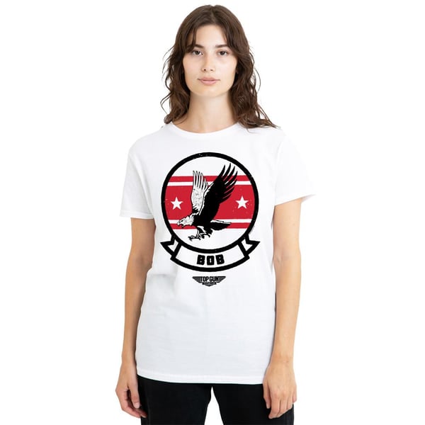 Top Gun Unisex Adult Bob Logo T-Shirt