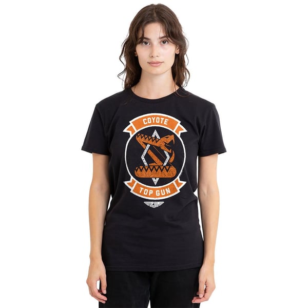 Top Gun Unisex Adult Coyote Logo T-Shirt