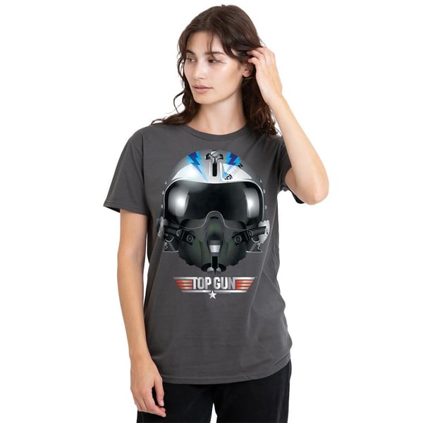 Top Gun Unisex Adult Iceman Helmet T-Shirt