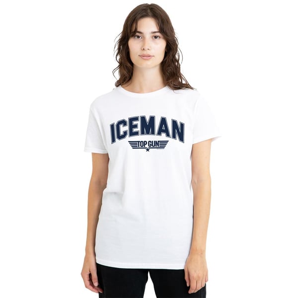 Top Gun Unisex Adult Iceman Varsity T-Shirt