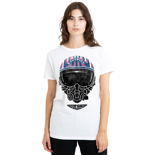 Top Gun Unisex Adult Maverick Helmet T-Shirt