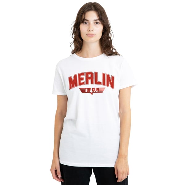 Top Gun Unisex Adult Merlin Varsity T-Shirt