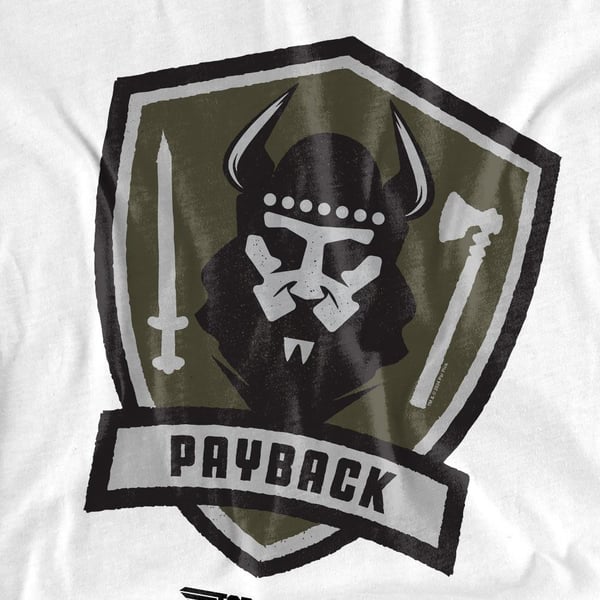 Top Gun Unisex Adult Payback Logo T-Shirt
