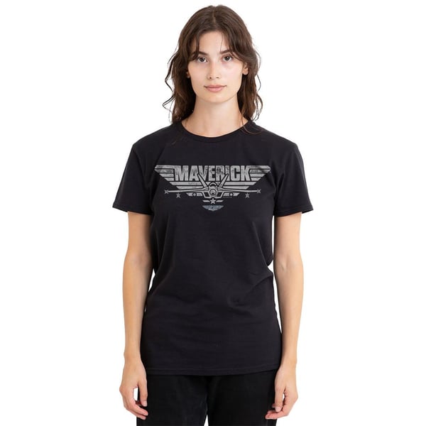 Top Gun: Maverick Unisex Adult Plane Logo T-Shirt
