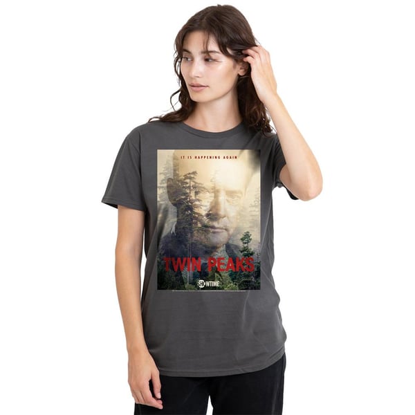 Twin Peaks Unisex Adult Dale Cooper Poster T-Shirt