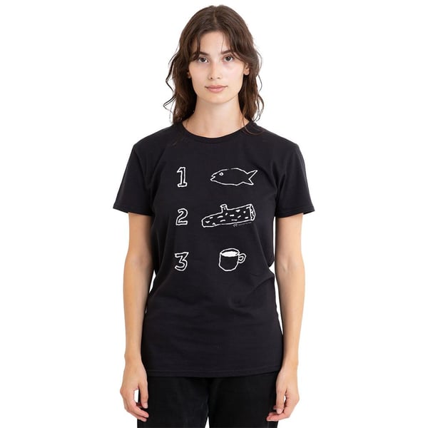 Twin Peaks Unisex Adult Coffee Log Fish T-Shirt