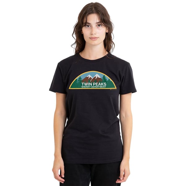 Twin Peaks Unisex Aikuisten Sheriffiosaston T-paita