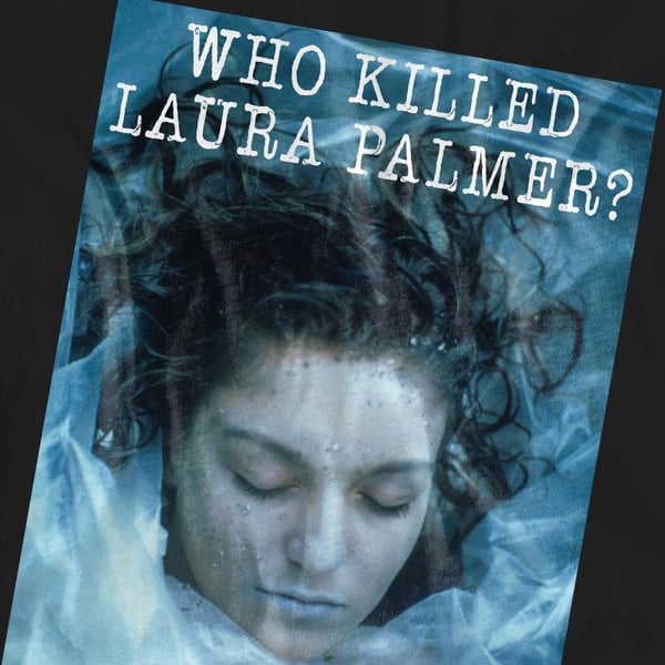 Twin Peaks Unisex Adult Who Killed Laura T-Shirt