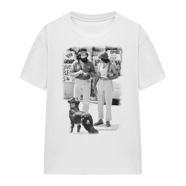 Cheech & Chong Unisex Adult Up In Smoke Dog T-Shirt