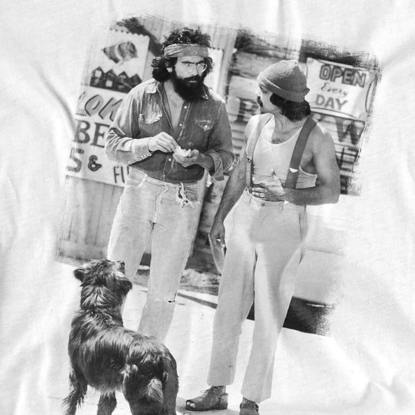 Cheech & Chong Unisex Adult Up In Smoke Square T-Shirt
