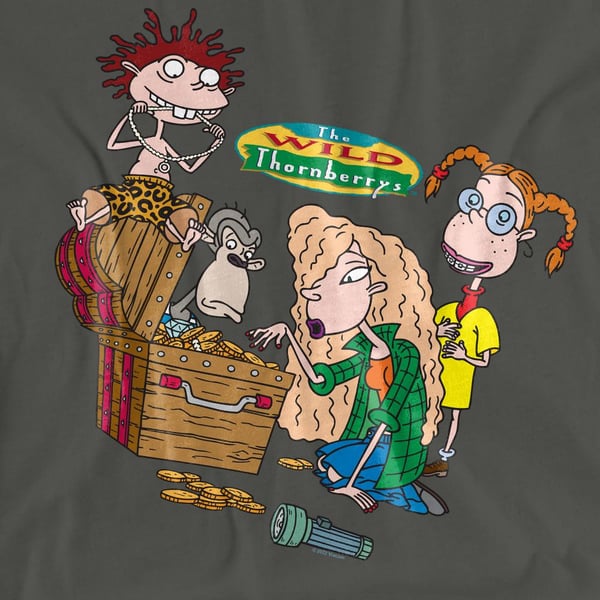 The Wild Thornberrys Unisex Adult Treasure Hunt T-Shirt