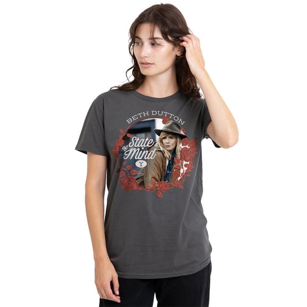 Yellowstone Unisex Adult State Beth Dutton T-Shirt