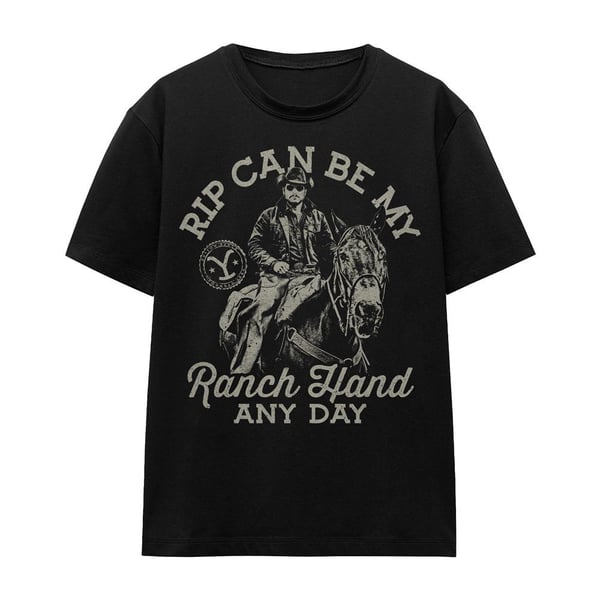 Yellowstone Unisex Adult Rip Can Be My Ranch Hand T-Shirt