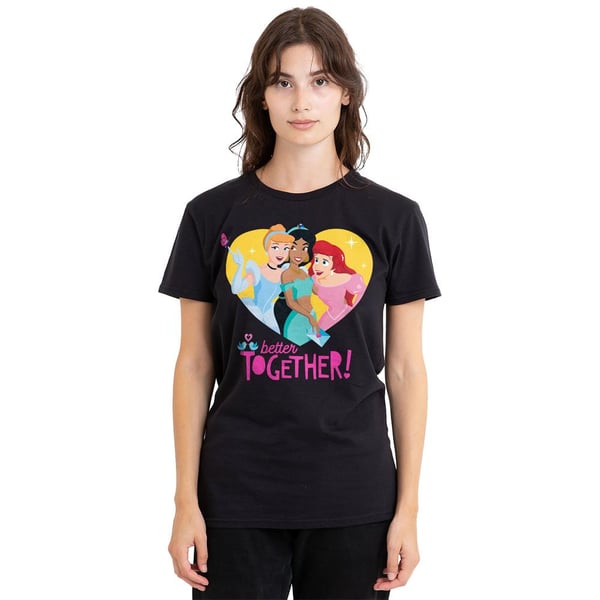 Disney Princess Unisex Adult Better Together Valentine`s Day T-Shirt