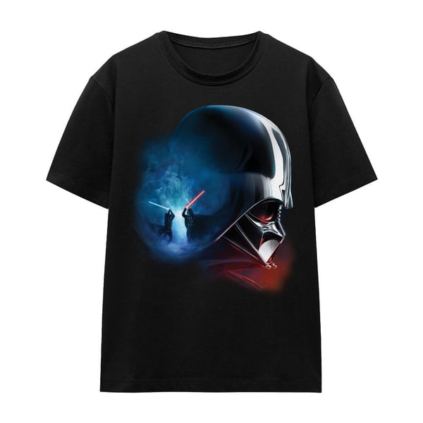 Star Wars Unisex Adult Obi Wan Kenobi Vader Poster T-Shirt