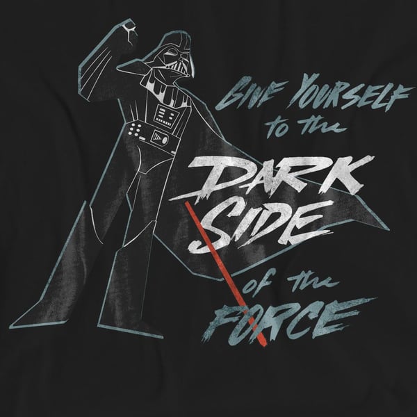 Star Wars Unisex Adult Give Yourself To The Darkside T-Shirt