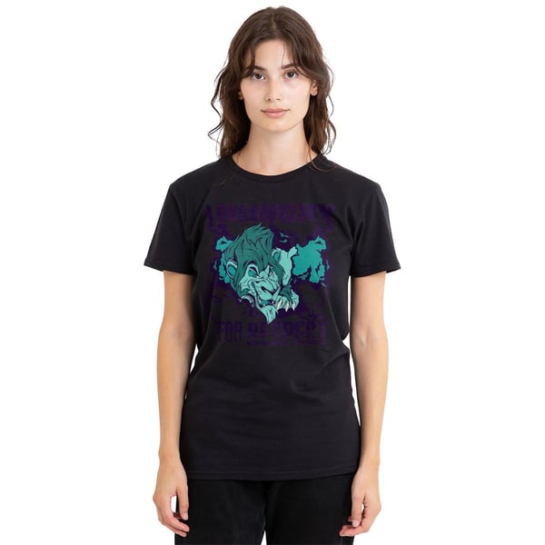 Disney Villains Unisex Adult Hungry For Respect Scar T-Shirt