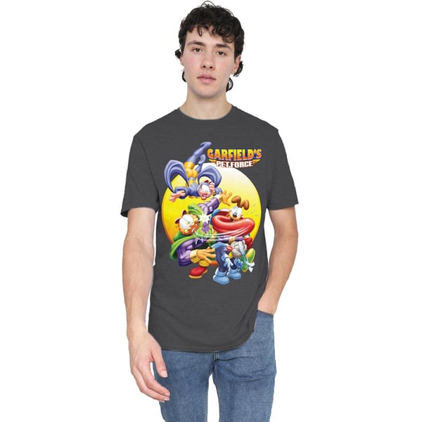 Garfield Unisex Adult Tongue Of Doom T-Shirt
