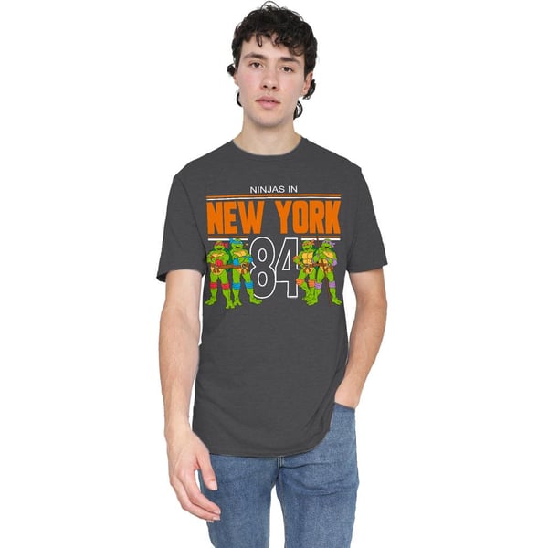Teenage Mutant Ninja Turtles Unisex Vuxen TMNT NYC T-shirt