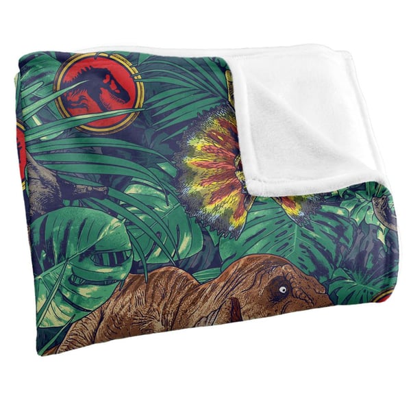 Jurassic Park Tropical Blanket